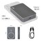 Power bank EMOS WI 1046, 10 000 mAh, 20 W+Wireless, šedá