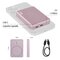 Power bank EMOS WI 522, 5 000 mAh, 20 W+Wireless, lososová