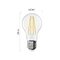 LED žiarovka Filament A60 A CLASS/ E27 / 3,8 W (60 W) / 806 lm / teplá biela