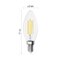 LED žiarovka Filament sviečka / E14 / 5,9 W (60 W) / 806 lm / Teplá biela