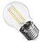 LED žiarovka Filament Mini Globe / E27 / 3,4 W (40 W) / 470 lm / Teplá biela