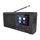 Prenosné rádio s Bluetooth, MP3, DAB / DAB+ / FM, čierne